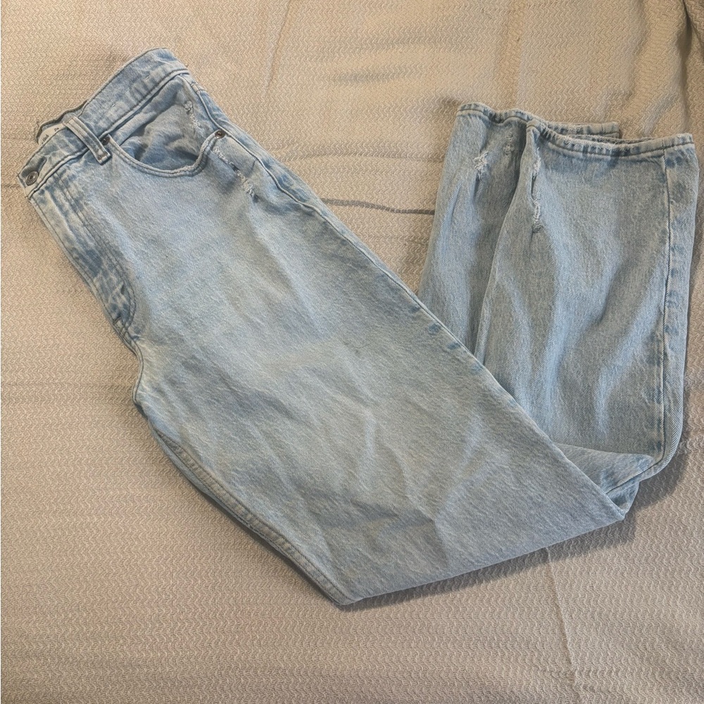 Abercrombie The 90’s straight ultra high rise